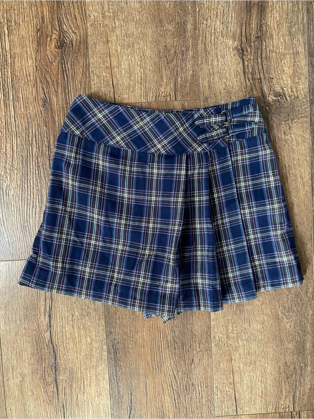 Vintage Plaid Skort
